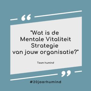 mentale vitaliteit humind